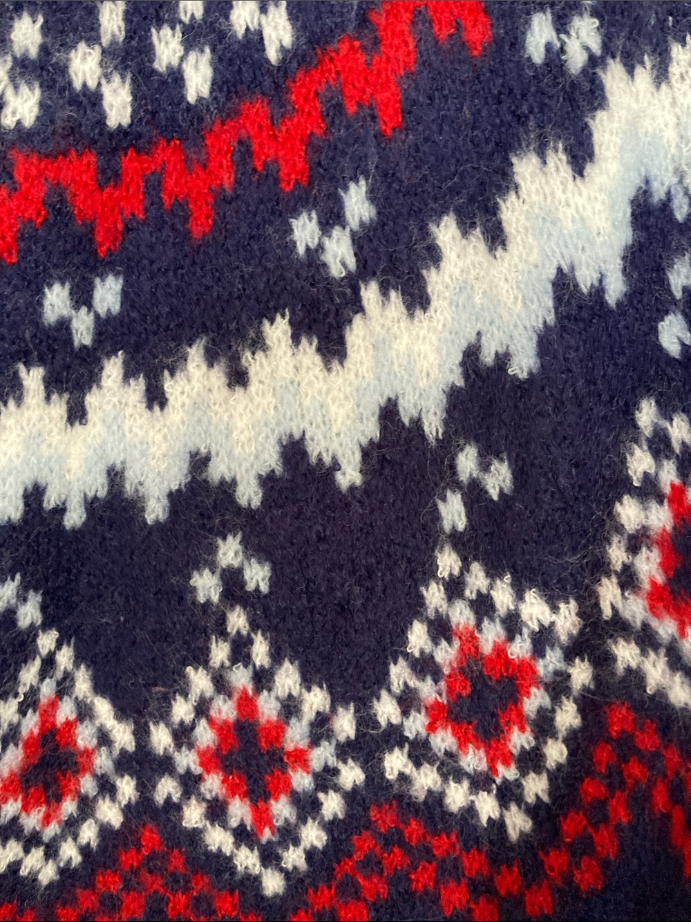 Inner circle crewneck sweater with fair isle like print casual business size 2X - Picture 10 of 16